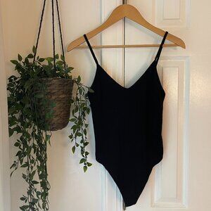 BP Black Triangle Bodysuit in Size XS